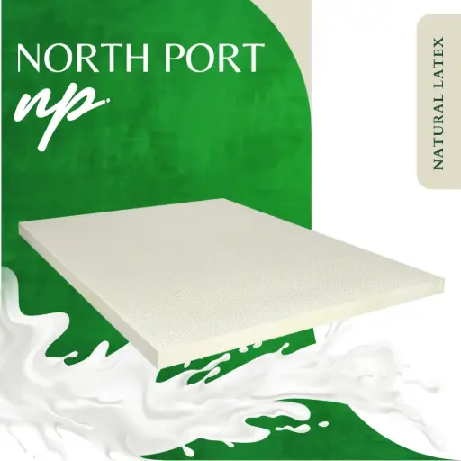 NATURAL LATEX VENTILATED TOPPER